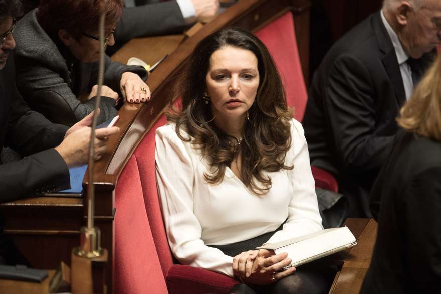 Valerie Boyer attends the weekly session of the questions to the government at French parliament. Paris FRANCE, December 5, 2017. 



//PDN_066NIV/Credit:PDN/SIPA/1712052321